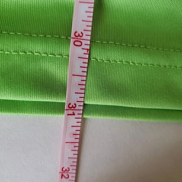 Men's RUSSELL ATHLETIC Neon Green NWT NEW SZ MT Medium Tall Long-Torso Big - Picture 5 of 6